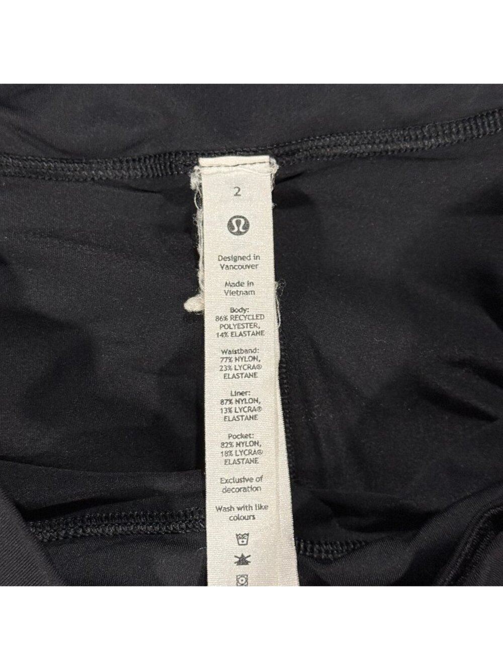 Lululemon Women's Pace Rival Skirt - Black - Picture 5 of 8